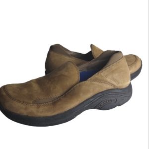 Merrell Women's Treviso Moccasin Brown Size 8 Comfort Slip On EUC